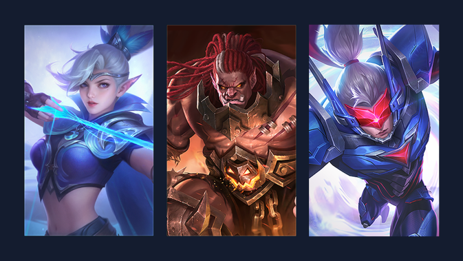 Berbagai pilihan hero Mobile Legends Bang Bang