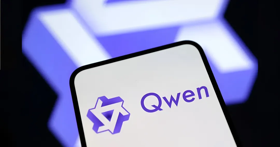 Ilustrasi AI Alibaba Qwen 3.6 Plus sedang melakukan otomasi tugas