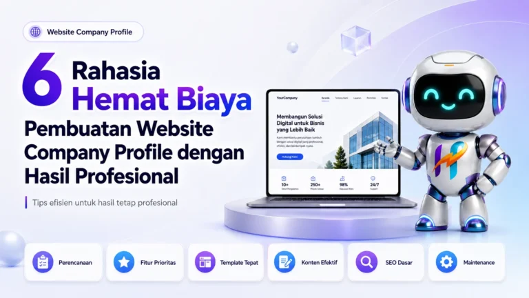 6 Rahasia Hemat Biaya Pembuatan Website Company Profile dengan Hasil Profesional