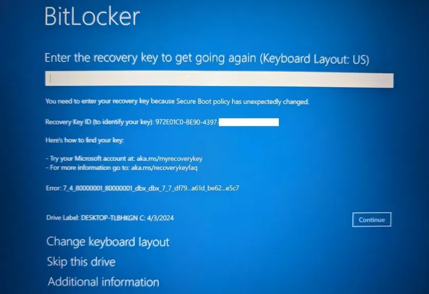 featured bitlocker recovery windows 11 microsoft konfirmasi