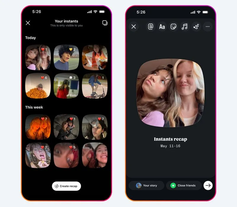 featured instagram instants bagikan momen spontan tanpa fil