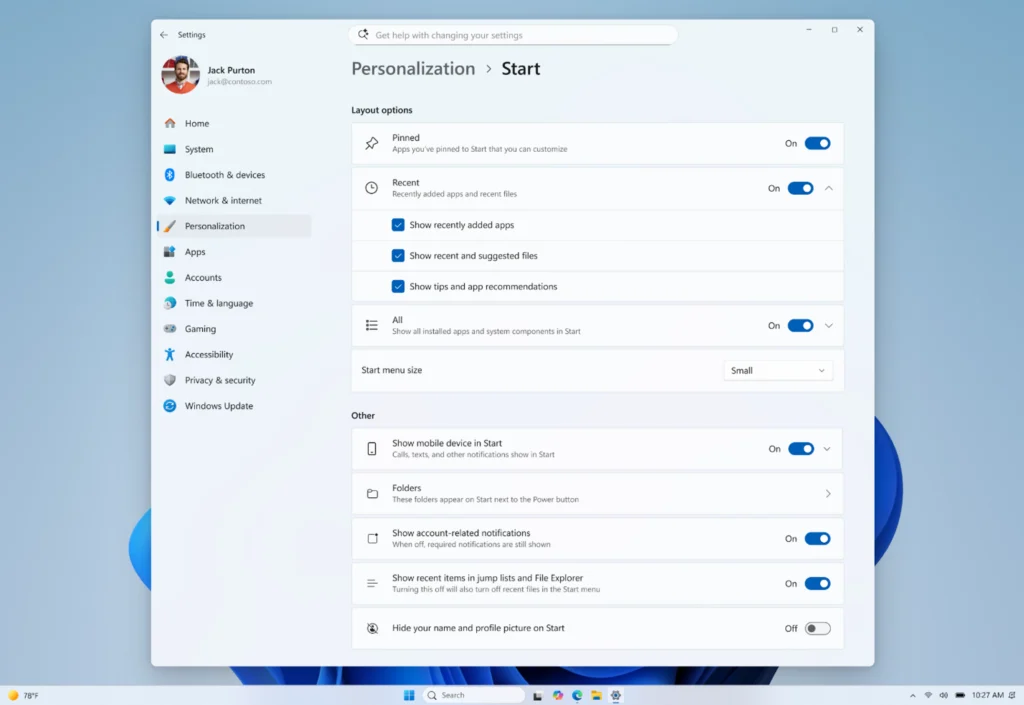featured kustomisasi start menu windows 11 fitur baru yang