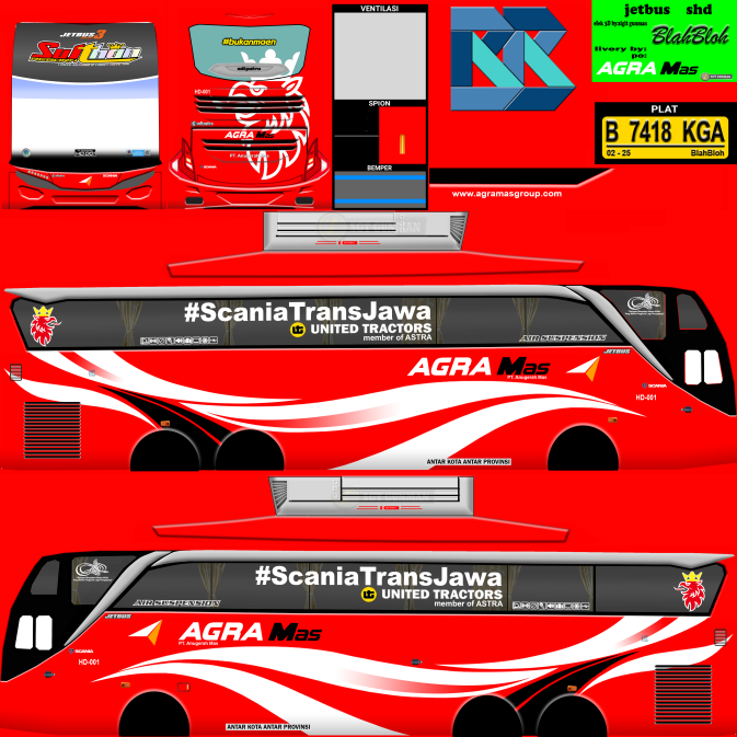 Livery Nakula SHD Agra Mas Sulthan