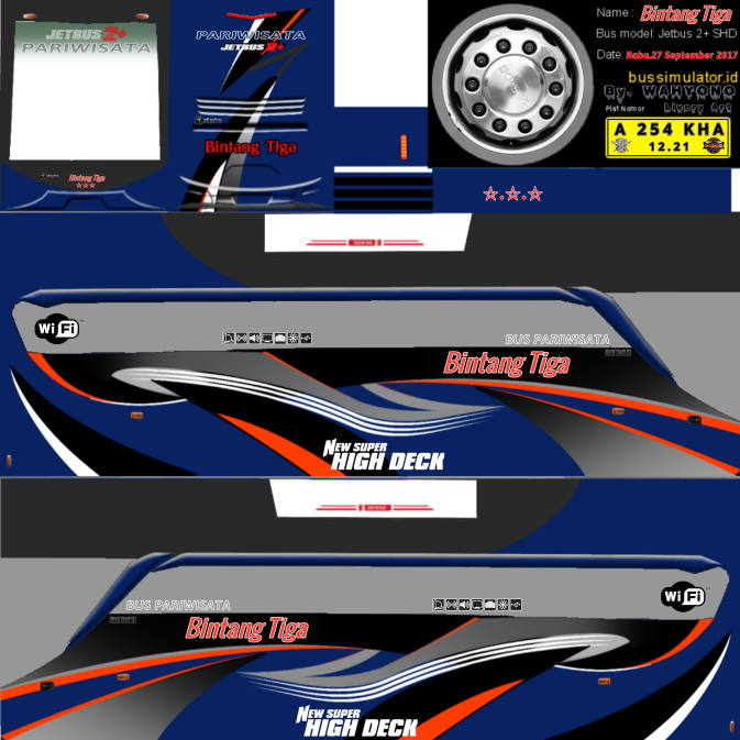 Livery Nakula SHD Bintang 3