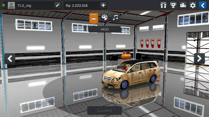 MOD BUSSID Mobil Toyota Grand Innova 2015 Non Terpal