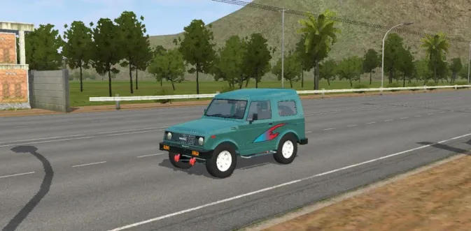 MOD BUSSID Suzuki Jimny Katana