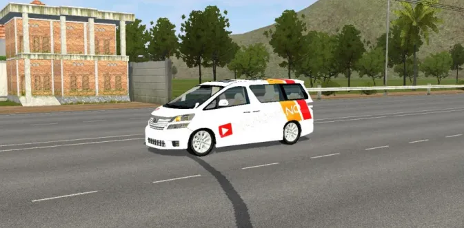 MOD BUSSID Toyota Vellfire