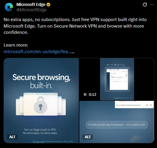Kritik peneliti privasi terhadap Edge Secure Network